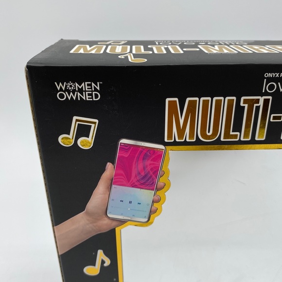 Love Ellie 90346 Brigette Fogless Shower Mirror with Lights & Bluetooth Speaker, - Picture 2 of 5